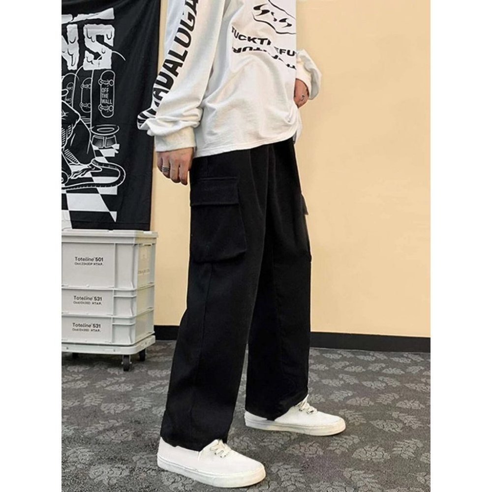 Drawstring Cargo Pants - Picture 3 of 11